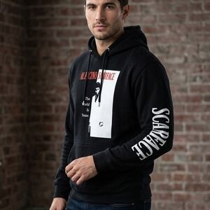 Al Pacino Scarface Black Hoodie